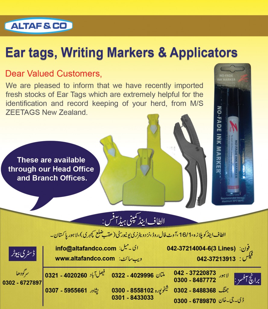 Ear tags, Writing Markers & Applicators